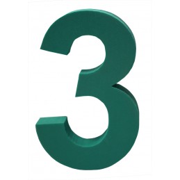 Lote 5 minitapices numeros colores variados