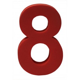 Lote 5 minitapices numeros colores variados