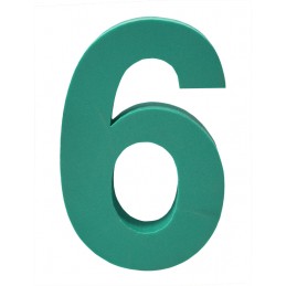 Lote 5 minitapices numeros colores variados