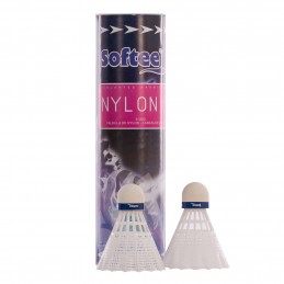 Volantes badminton softee '0.5' 6uds