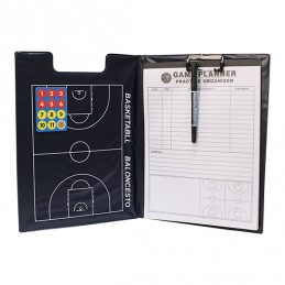 Carpeta táctica profesional a4 baloncesto