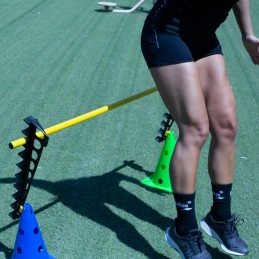 Regla con acople para cono de 32, 40 y 50 cm con soporte para pica y aro