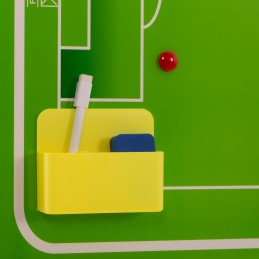 Porta rotuladores imantado softee para pizarra