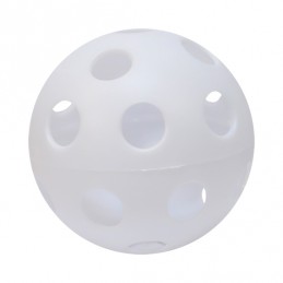 PELOTA HOCKEY/FLOORBALL CON AGUJEROS 100 MM