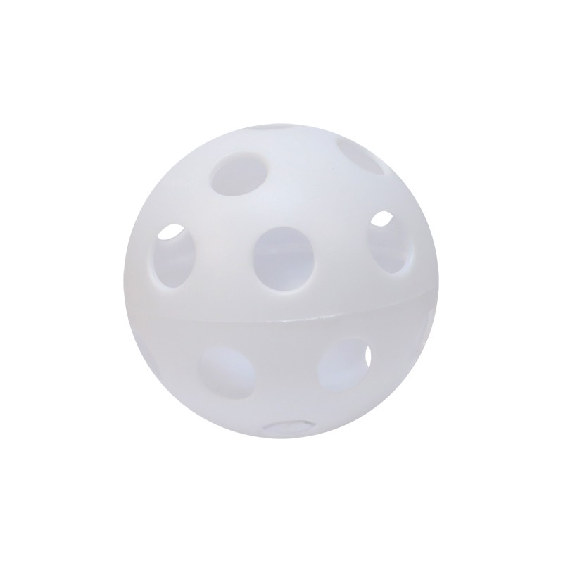 PELOTA HOCKEY/FLOORBALL CON AGUJEROS 100 MM