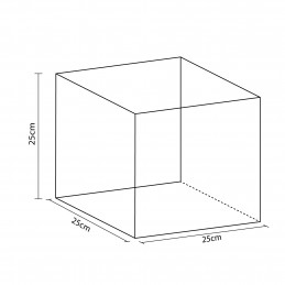 Figura cuadrado 25 cm