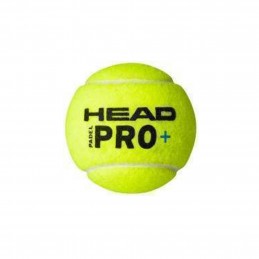 Bote 3 pelotas de pádel head padel pro+