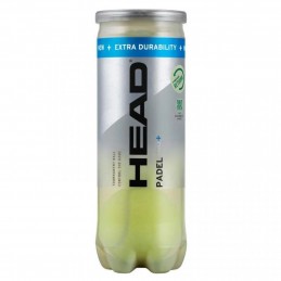 Bote 3 pelotas de pádel head padel pro+