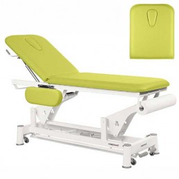 Respaldo de la camilla eléctrica 2 cuerpos Ecopostural C5551T13 para tratamientos, masajes y terapias